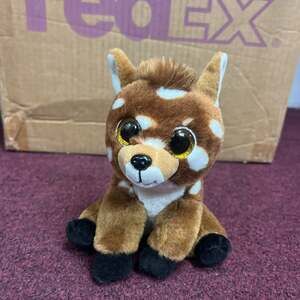 Ty Classic Collection Buckley the Deer Plush with Glitter Eyes